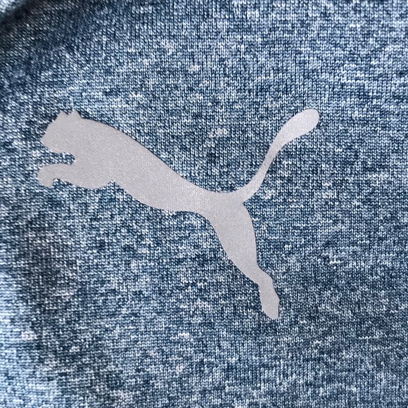 COPY - Puma grey blue long sleeve crew neck - Picture 2 of 3